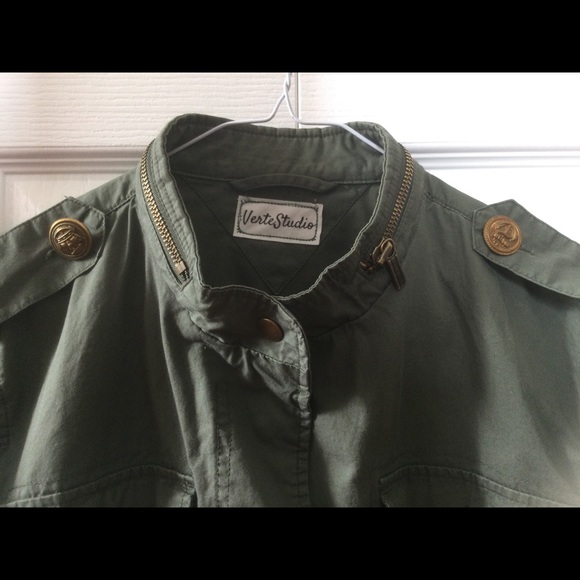 Refashioned Military Style Jacket - Picture 5 of 8